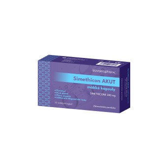Slovakiapharm Simethicon AKUT 240 mg kapsuly 30 ks